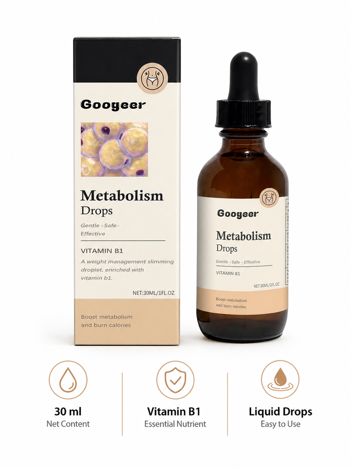 Metabolism Drops — Boost Metabolism, Manage Weight Naturally