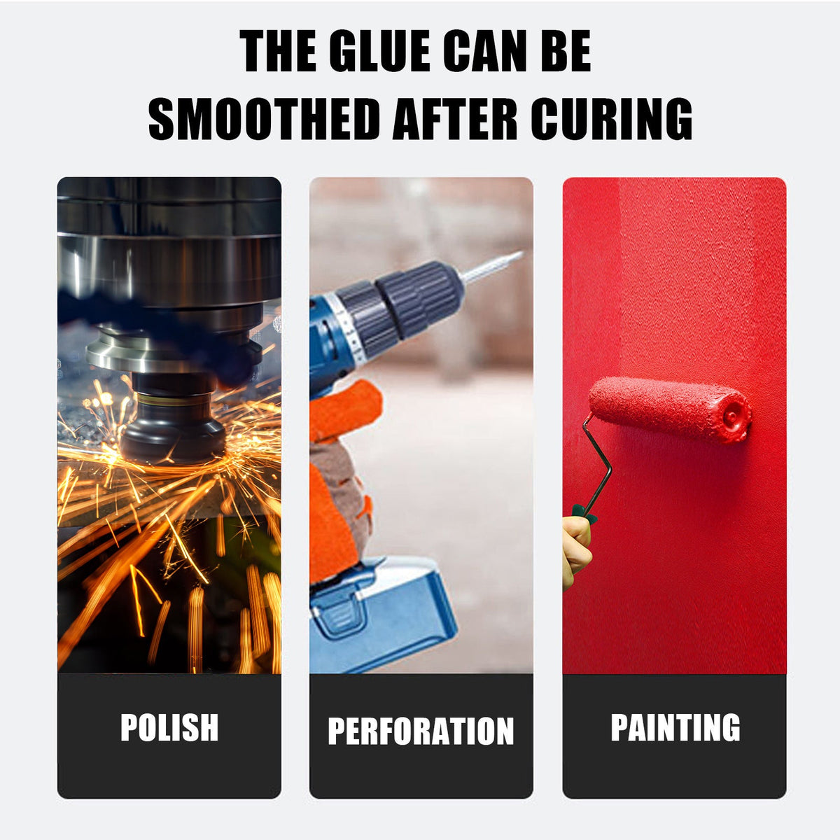 Metal Repair Adhesive for Strong Cast Iron Repairs