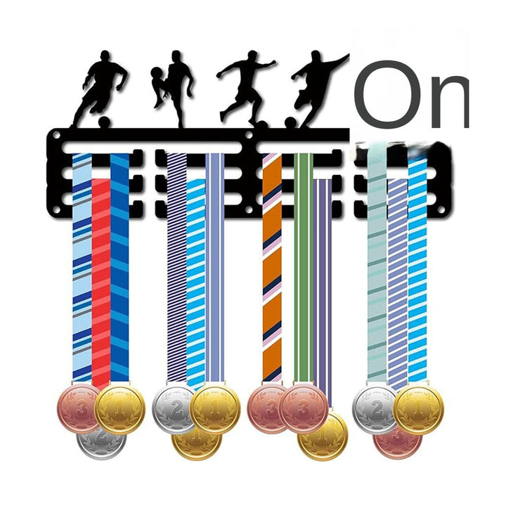 Sports Medal Display Wall Decor | Metal Hanging Rack