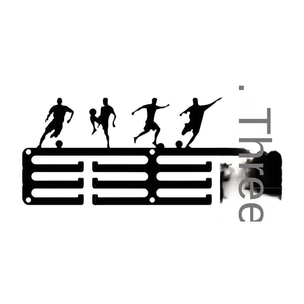 Sports Medal Display Wall Decor | Metal Hanging Rack