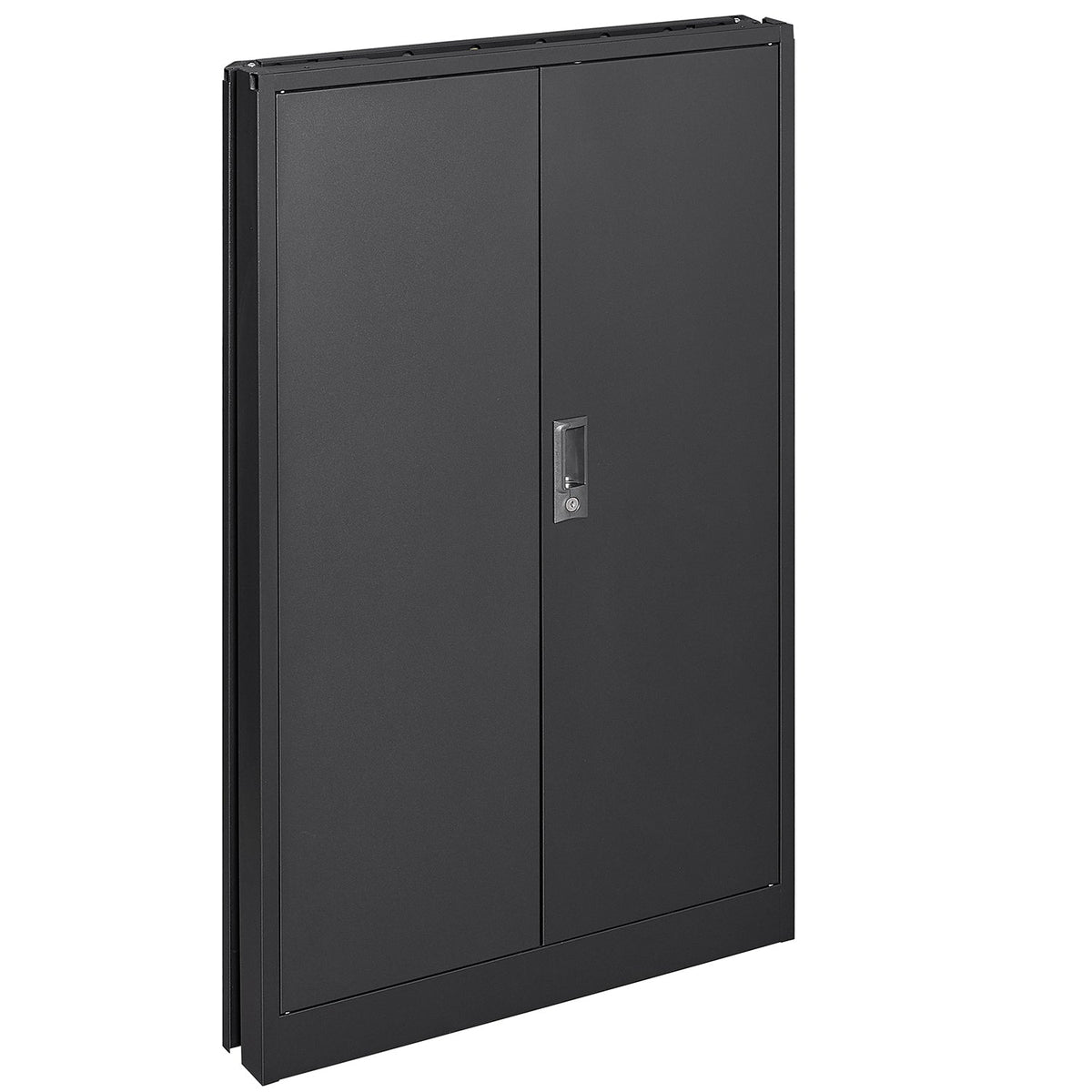 Lockable Metal Storage Cabinet with Adjustable Shelf