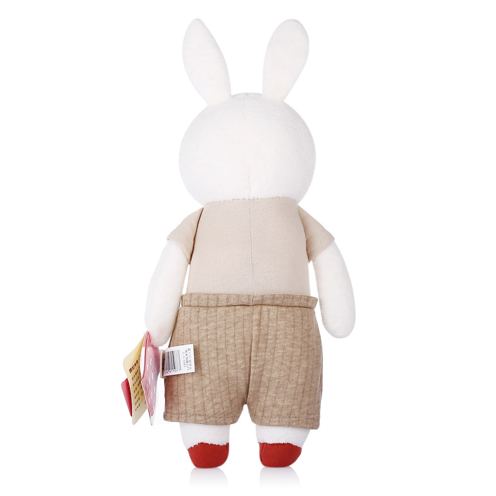 Rabbit Plush Doll With Cozy Pastel Outfits for Gifting