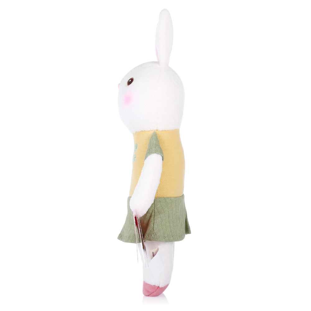 Rabbit Plush Doll With Cozy Pastel Outfits for Gifting