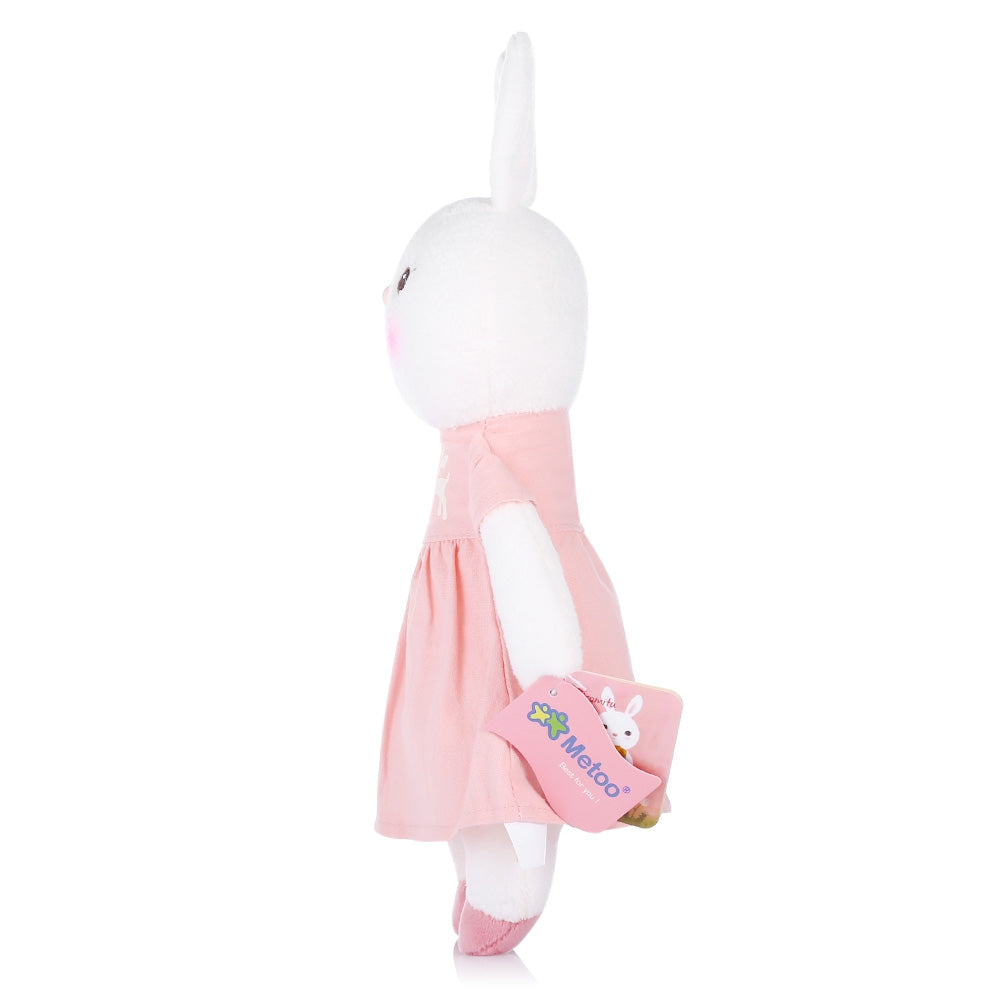 Rabbit Plush Doll With Cozy Pastel Outfits for Gifting