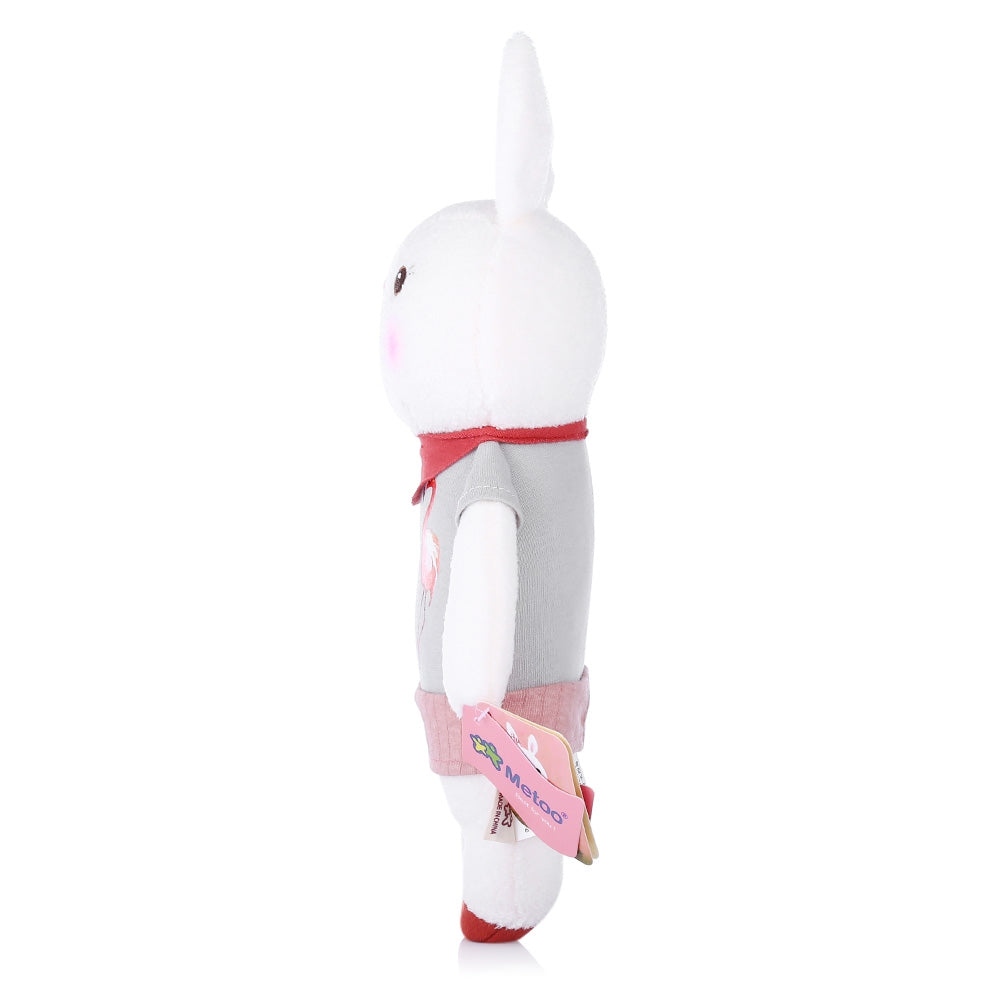 Rabbit Plush Doll With Cozy Pastel Outfits for Gifting