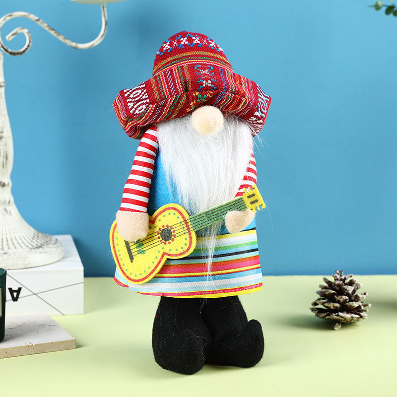 Mexican Carnival Gnome Decor for Colorful Displays