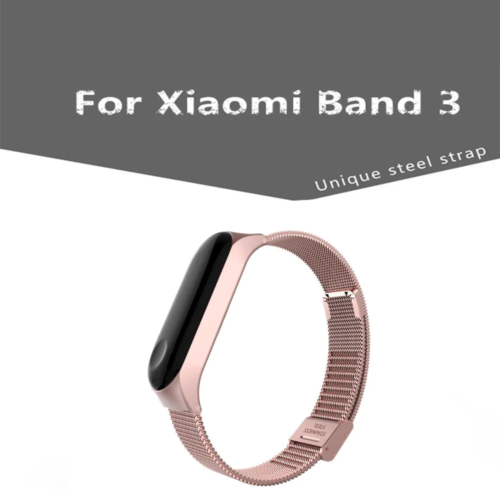 Milanese Stainless Steel Strap for Xiaomi Mi Band 3
