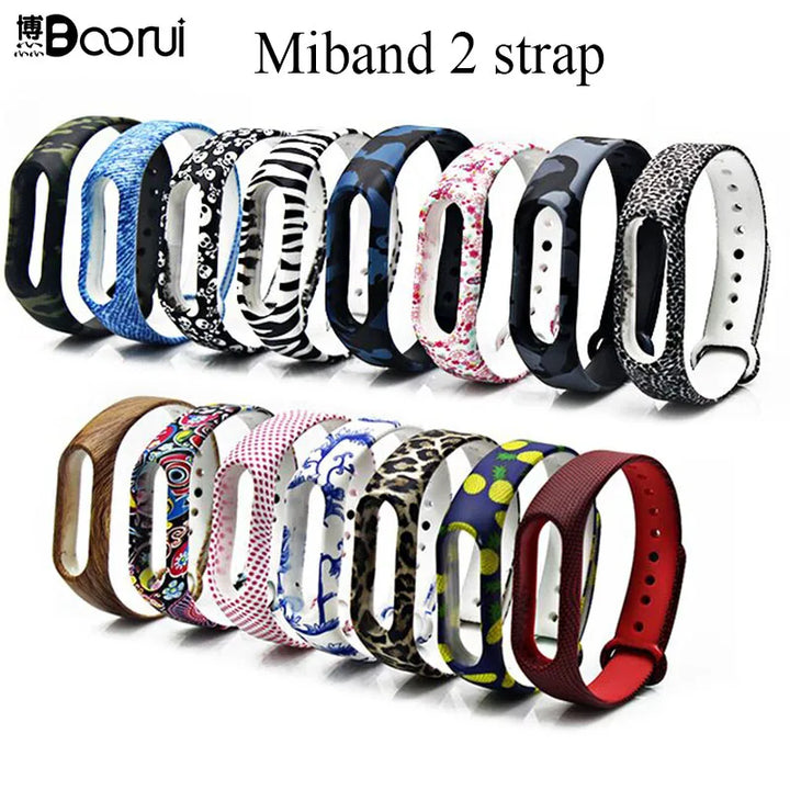 Mi Band 2 Replacement Strap, Colorful Silicone Wrist Band