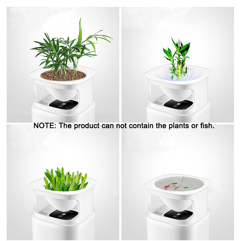 Mini Ionic Air Purifier with Triple Filter for Desks