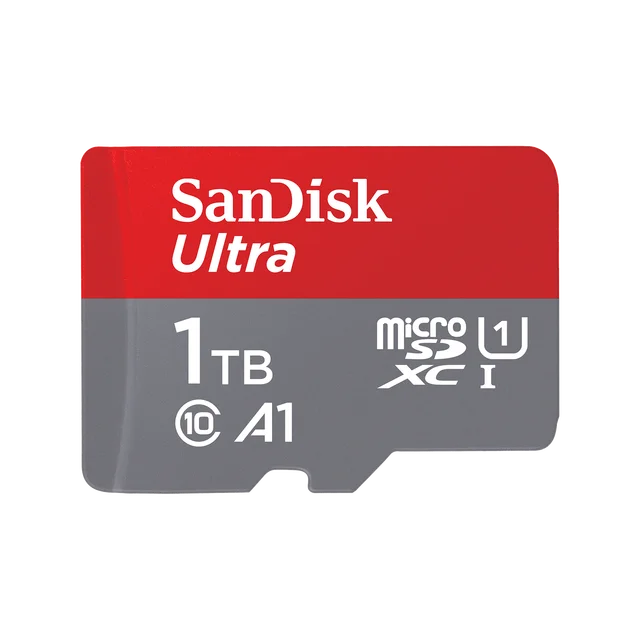 microSD Card with SD Adapter for Dash Cams & Drones
