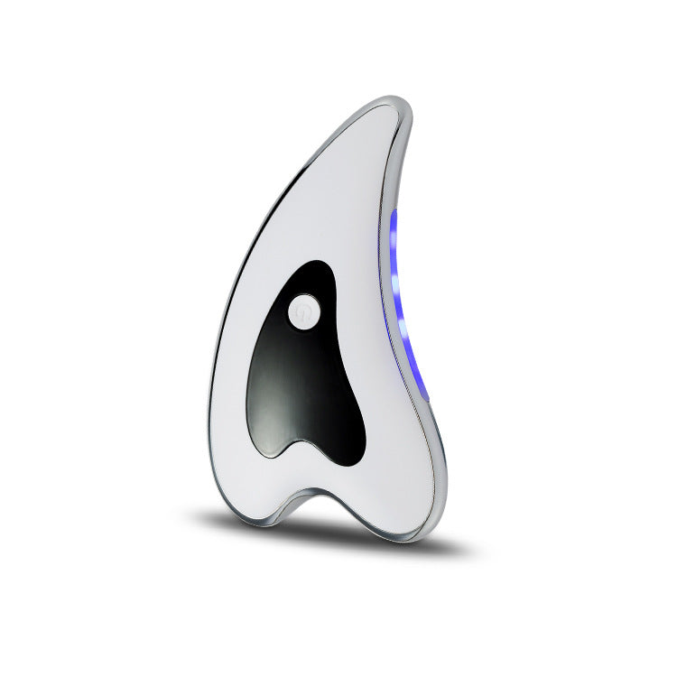 Microcurrent Gua Sha Face Lift Tool with Heat and LED