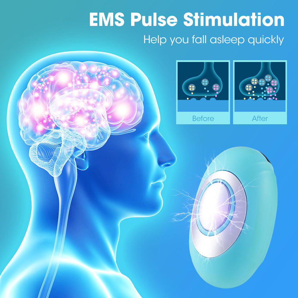 Handheld Sleep Aid Pulse Massager for Calmer Nights