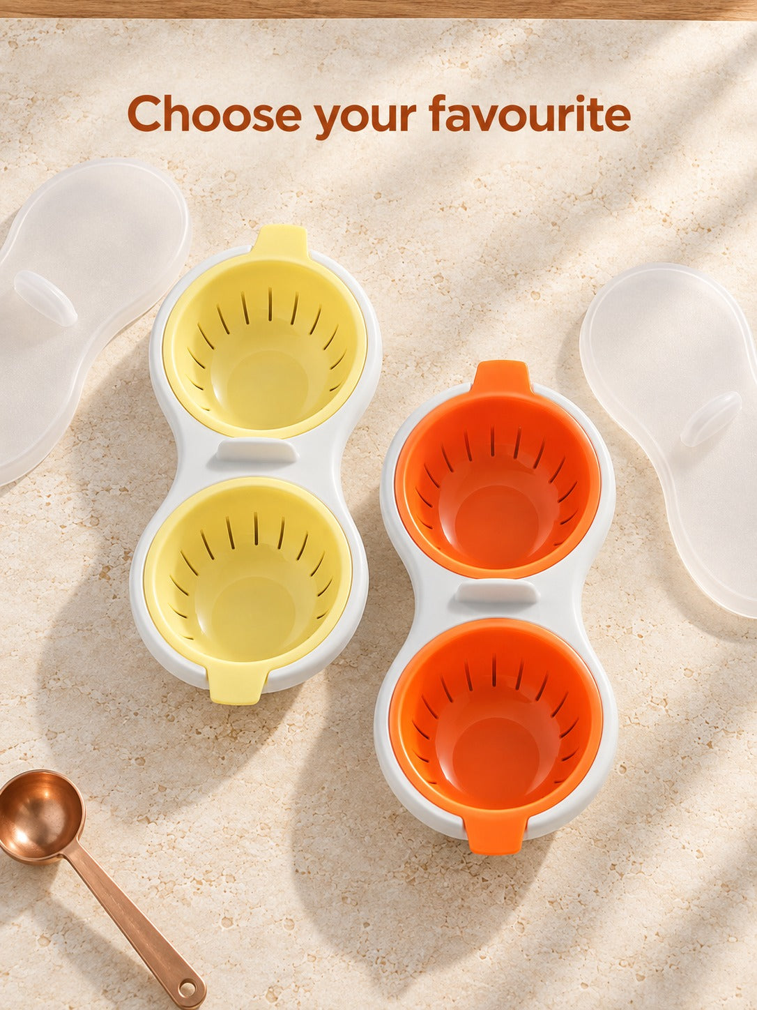 Microwave Egg Poacher Set: Poached Eggs in Minutes