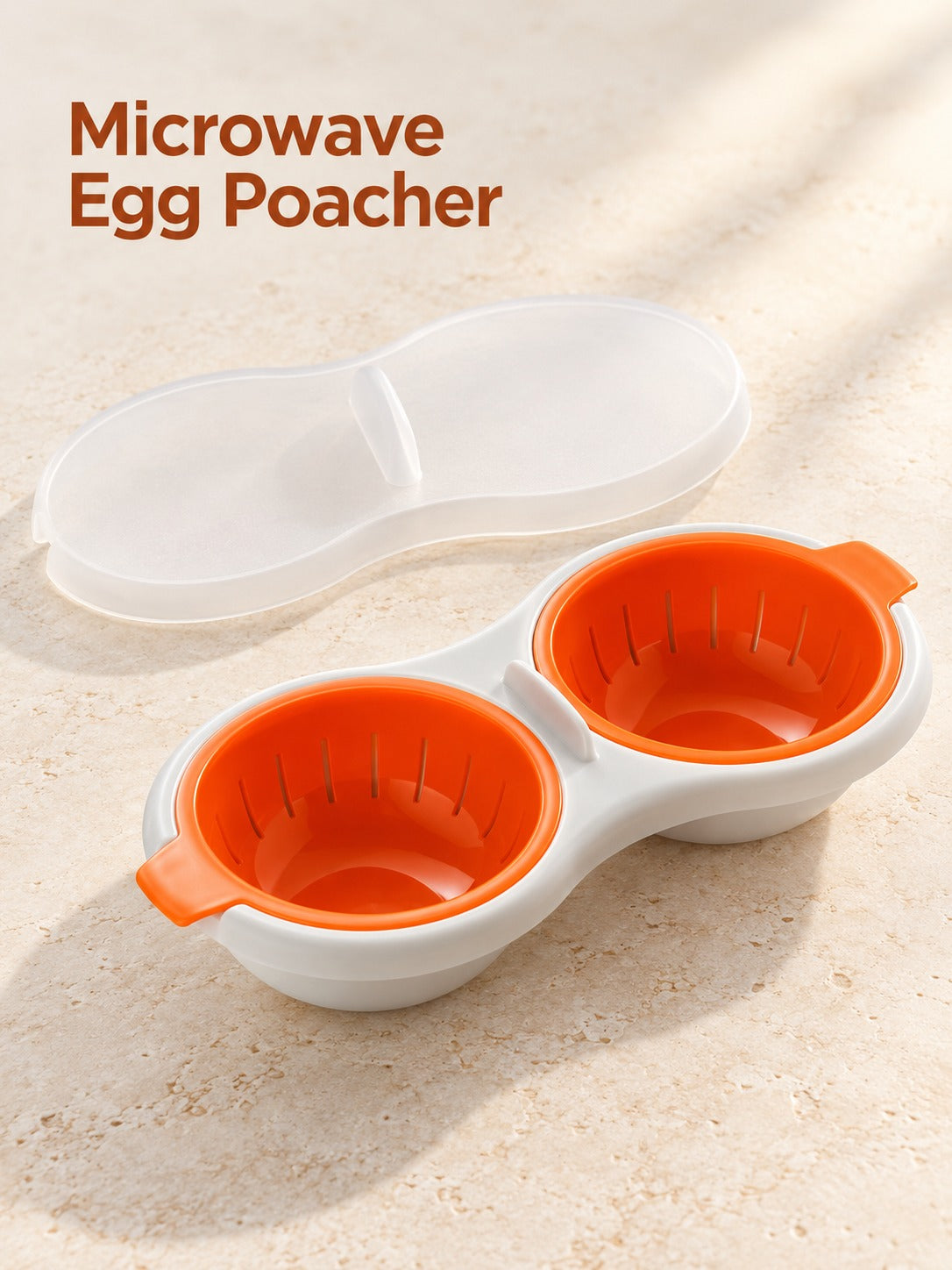 Microwave Egg Poacher Set: Poached Eggs in Minutes