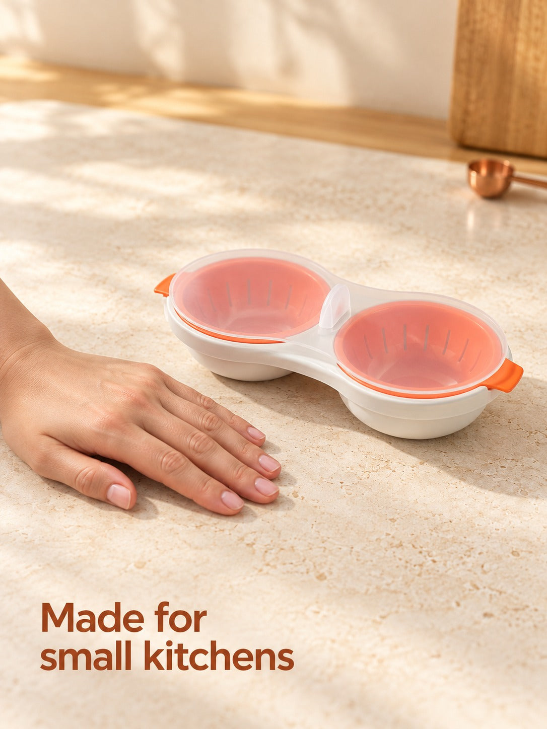 Microwave Egg Poacher Set: Poached Eggs in Minutes