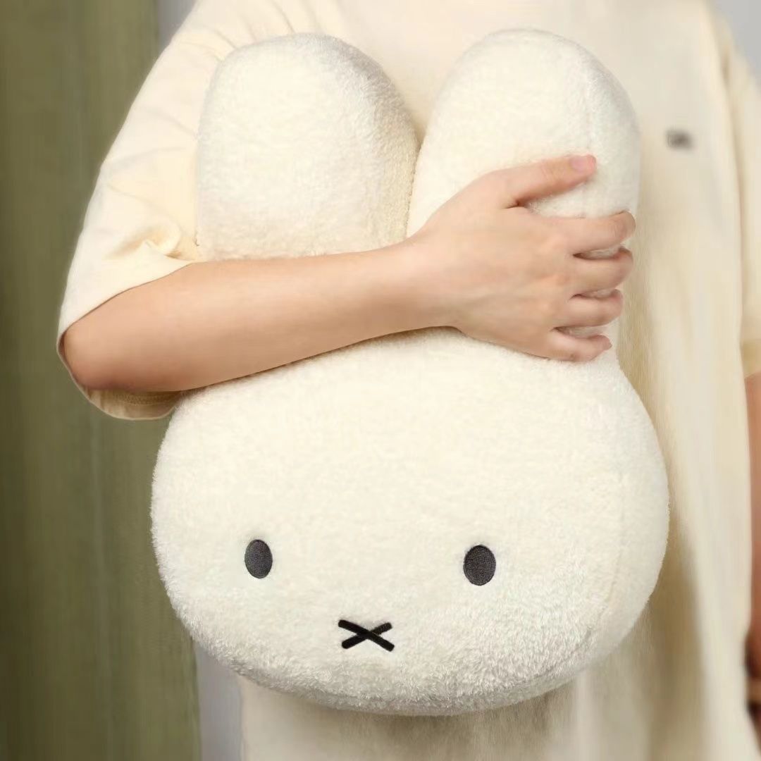 Miffy Rabbit Plush Pillow – Oversized Cozy Home Decor