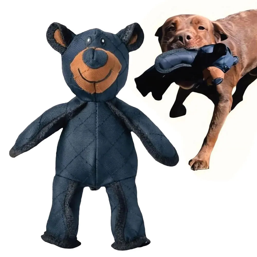 Interactive Plush Dog Toy for Chewing, Tugging & Play