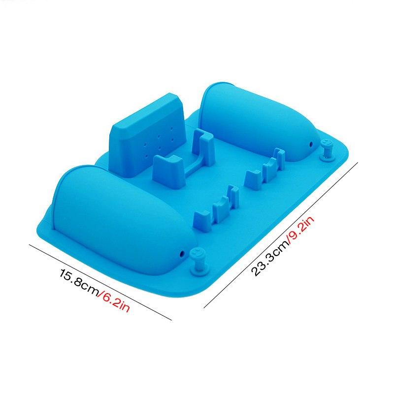 Wall Mount Silicone Toothbrush Holder, No Drilling Needed