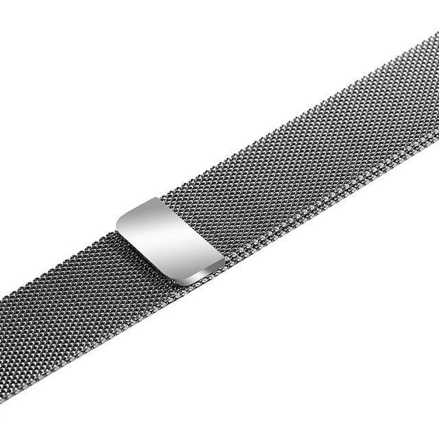 Milanese Loop Apple Watch Band, Stainless Steel Mesh