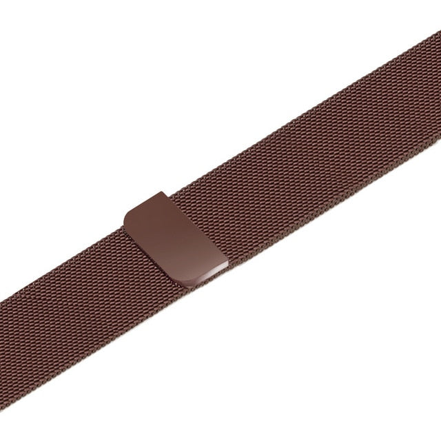 Milanese Loop Apple Watch Band, Stainless Steel Mesh
