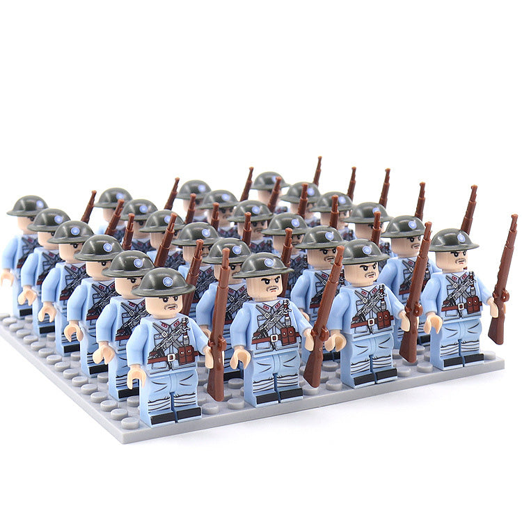 Military Building Blocks Phalanx Set for Miniature Displays