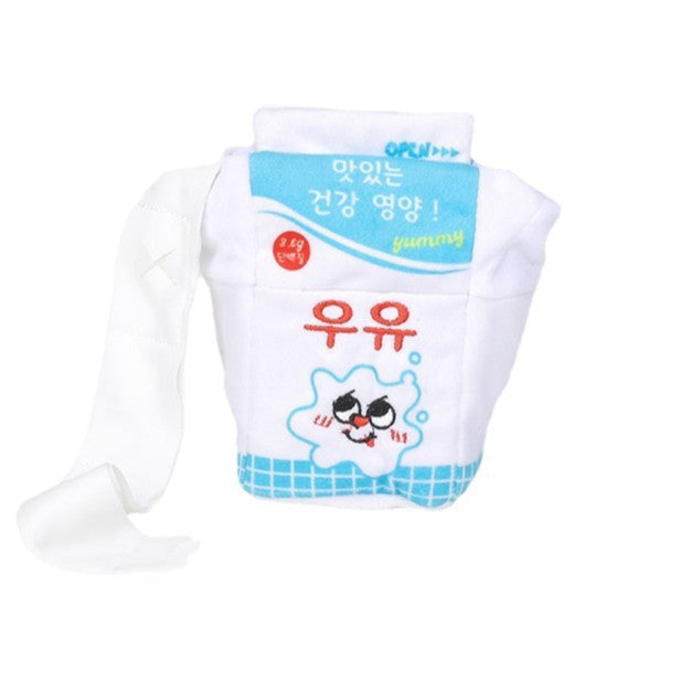 Interactive Plush Dog Toy With Treat-Hiding Enrichment