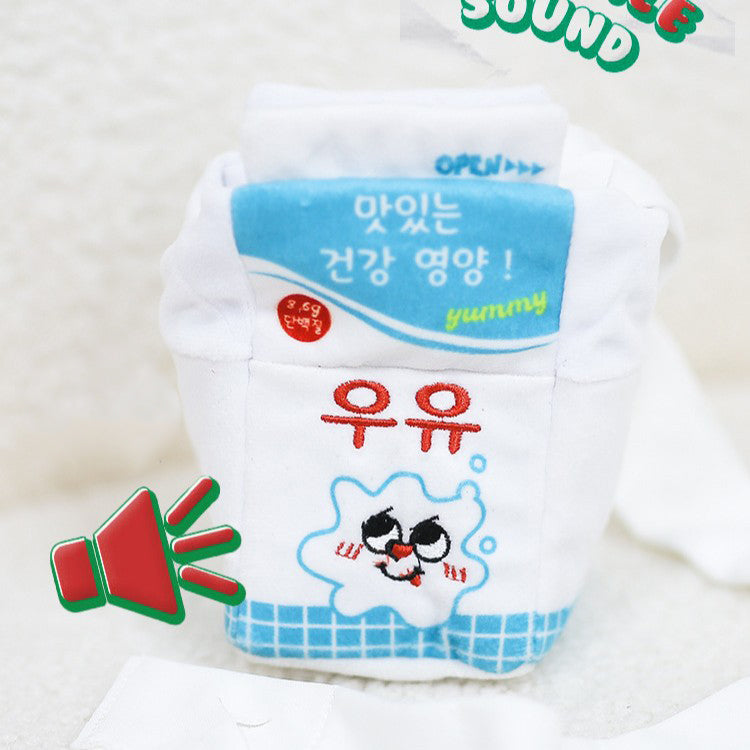 Interactive Plush Dog Toy With Treat-Hiding Enrichment