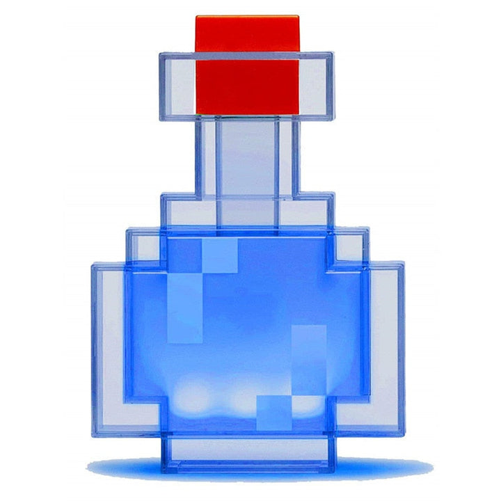 Minecraft Potion Bottle Lamp – 7-Color LED Night Light