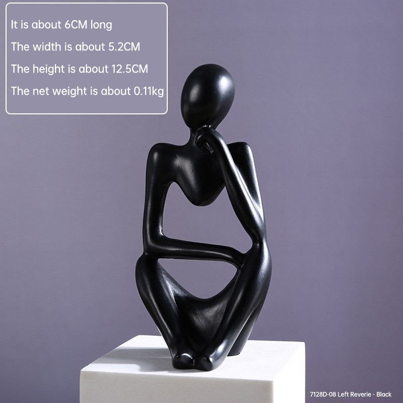 Abstract Resin Sculpture for Modern Home Elegance Decor