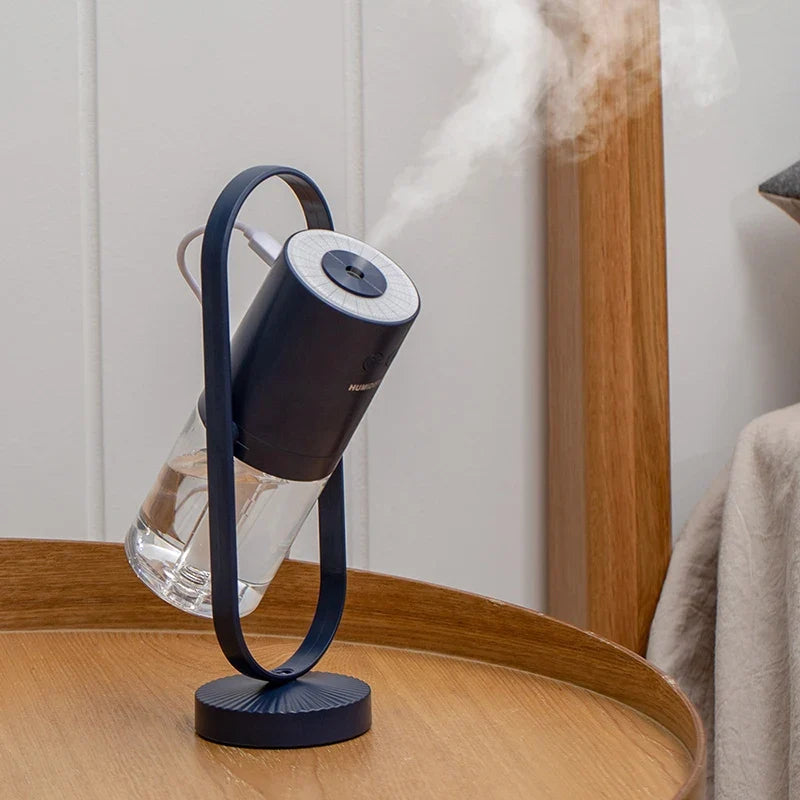Bedroom Humidifier Night Light With Tilting Mist Nozzle