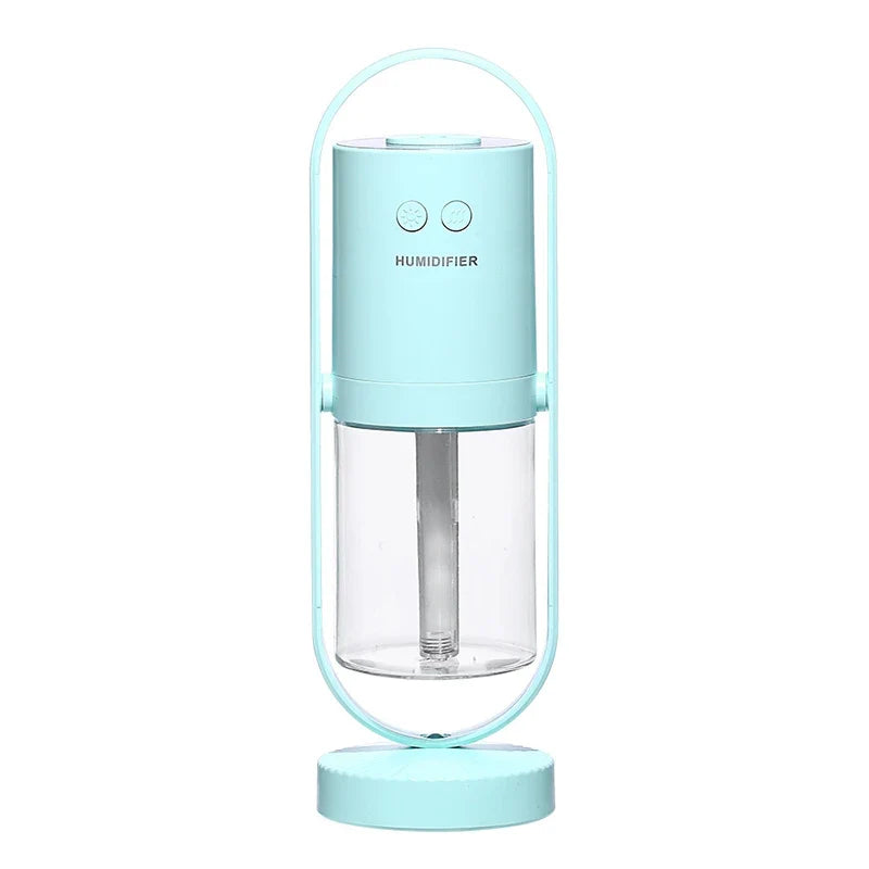 Bedroom Humidifier Night Light With Tilting Mist Nozzle