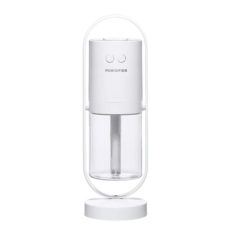 Bedroom Humidifier Night Light With Tilting Mist Nozzle