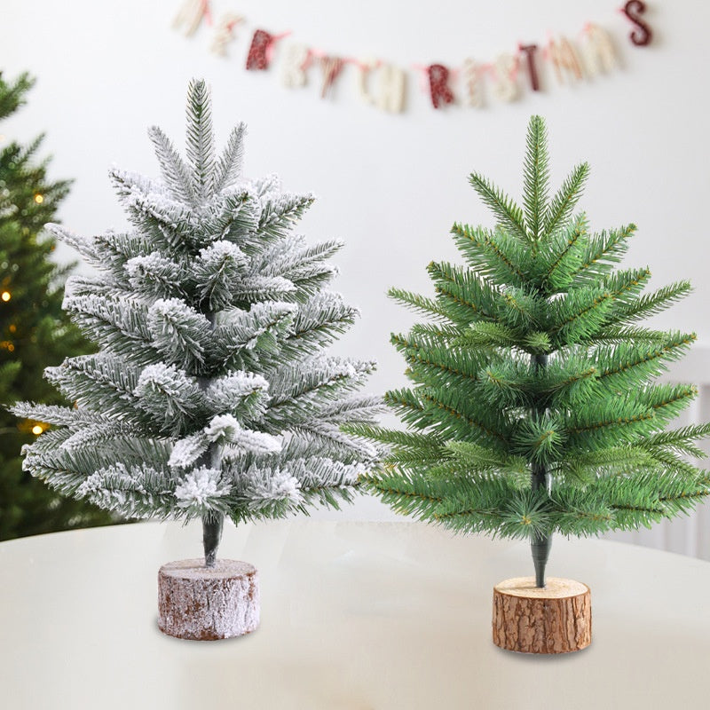Mini Christmas Tree Decor for Festive Tabletop Charm