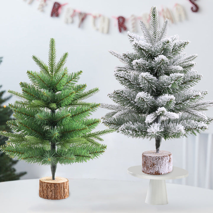 Mini Christmas Tree Decor for Festive Tabletop Charm