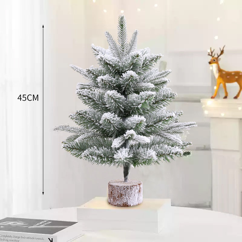 Mini Christmas Tree Decor for Festive Tabletop Charm