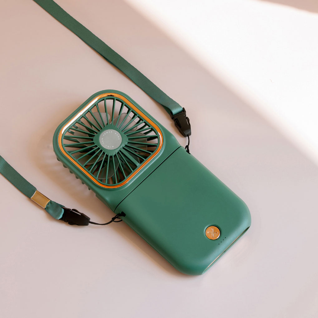 Neck Hanging Fan: Hands-Free Foldable Cooling