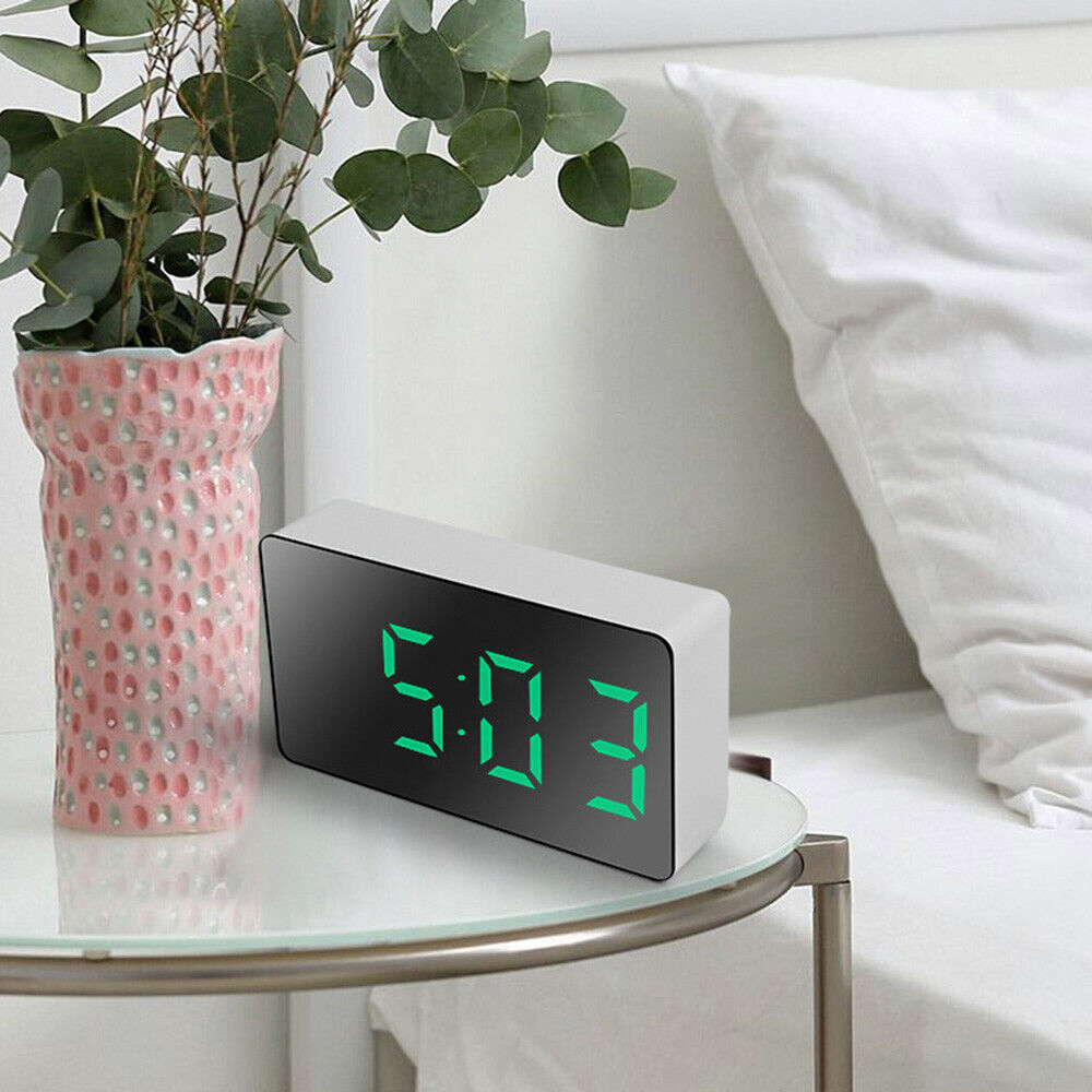 Digital Alarm Clock with Large 3.1-Inch LED Display