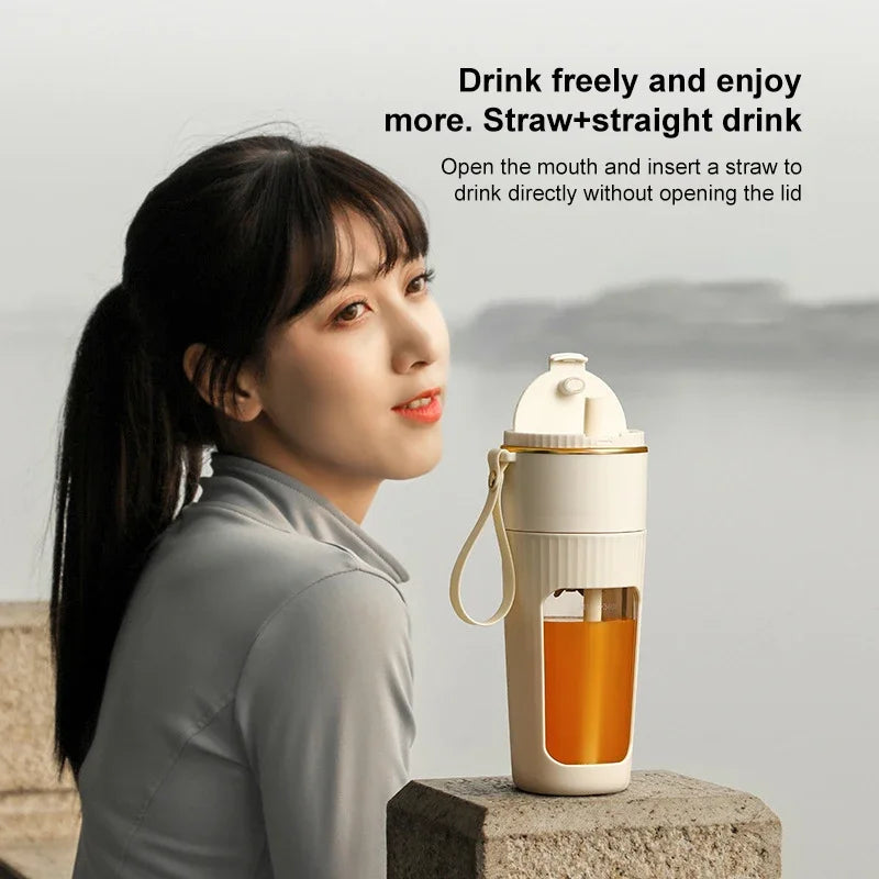 Cordless Portable Blender Bottle for Ice & Smoothies