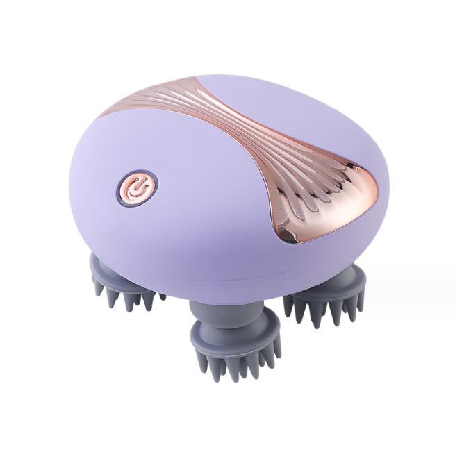Handheld Scalp Massager With Red Light for Relaxation