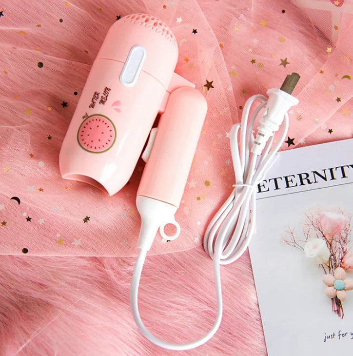 Mini Foldable Travel Hair Dryer with Thermostatic Heat