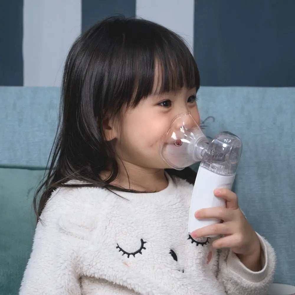 Portable Silent Mesh Nebulizer for Kids and Adults