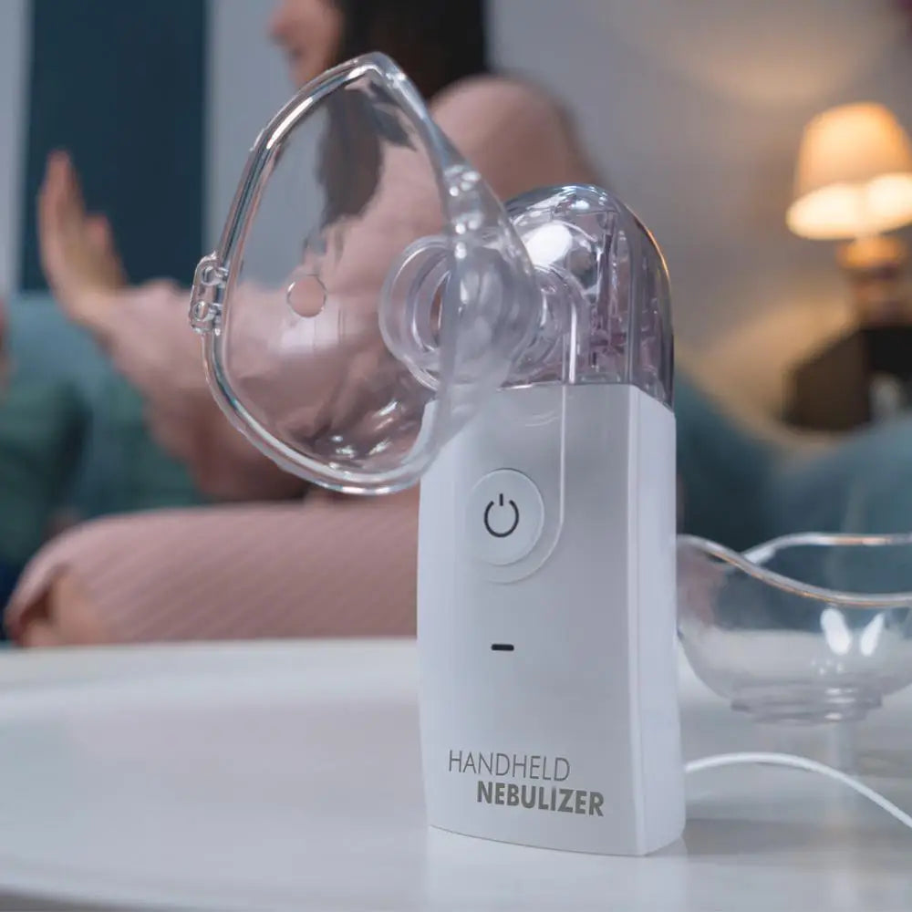 Portable Silent Mesh Nebulizer for Kids and Adults