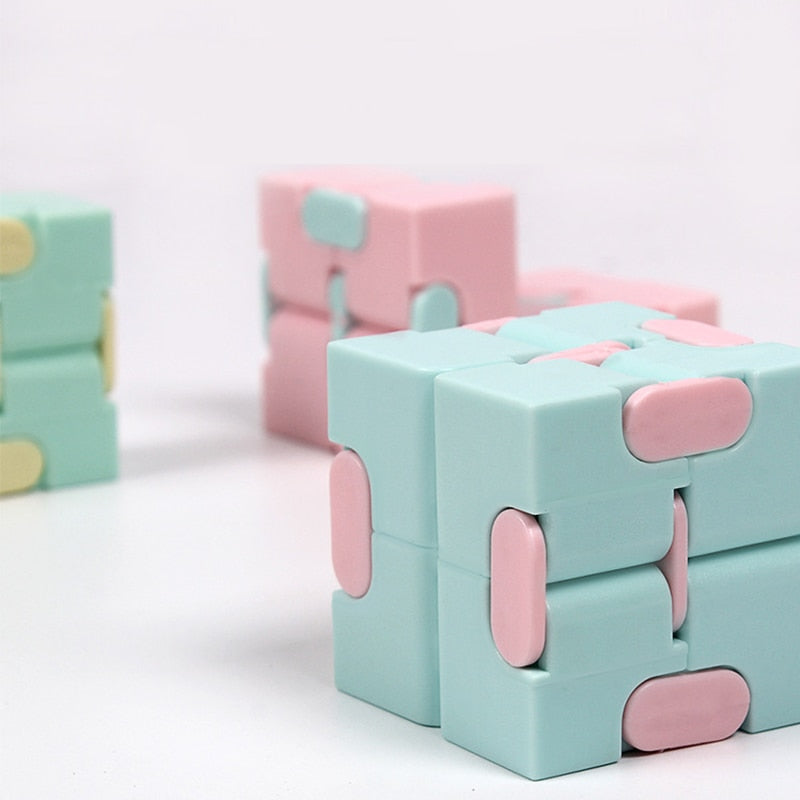 Infinity Cube Fidget Toy for Pocket-Sized Stress Relief