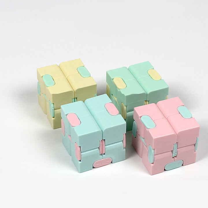 Infinity Cube Fidget Toy for Pocket-Sized Stress Relief
