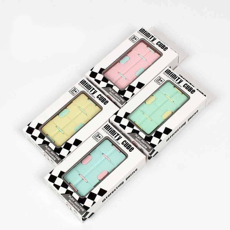 Infinity Cube Fidget Toy for Pocket-Sized Stress Relief