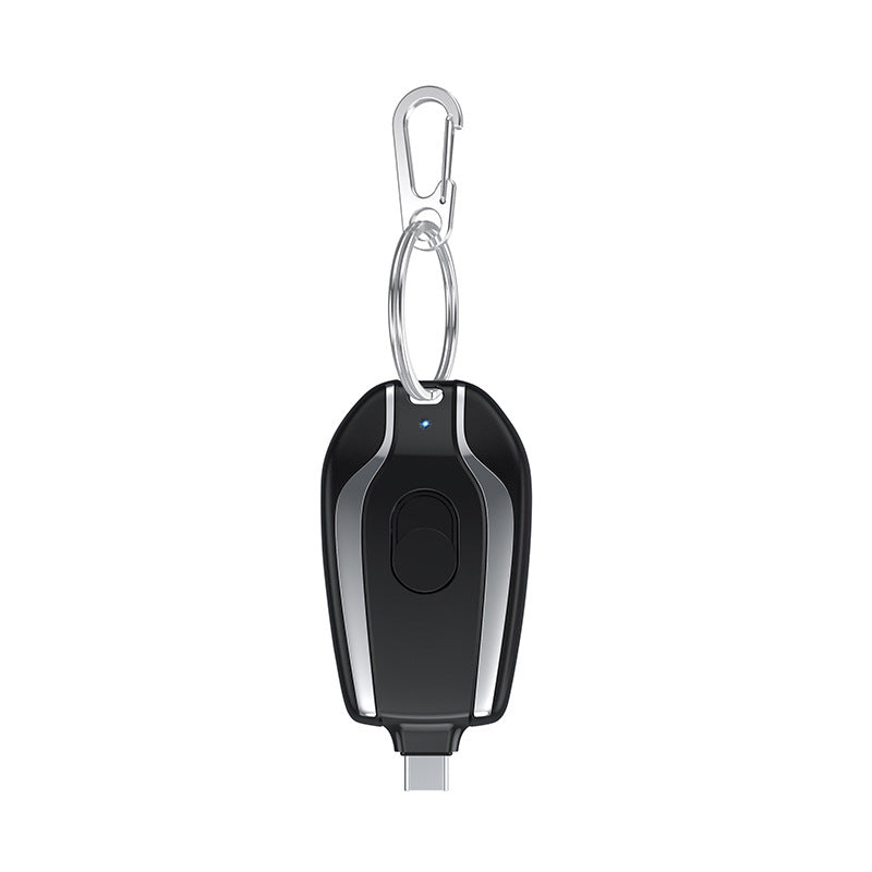 Keychain Phone Charger 1500mAh Portable Emergency Power