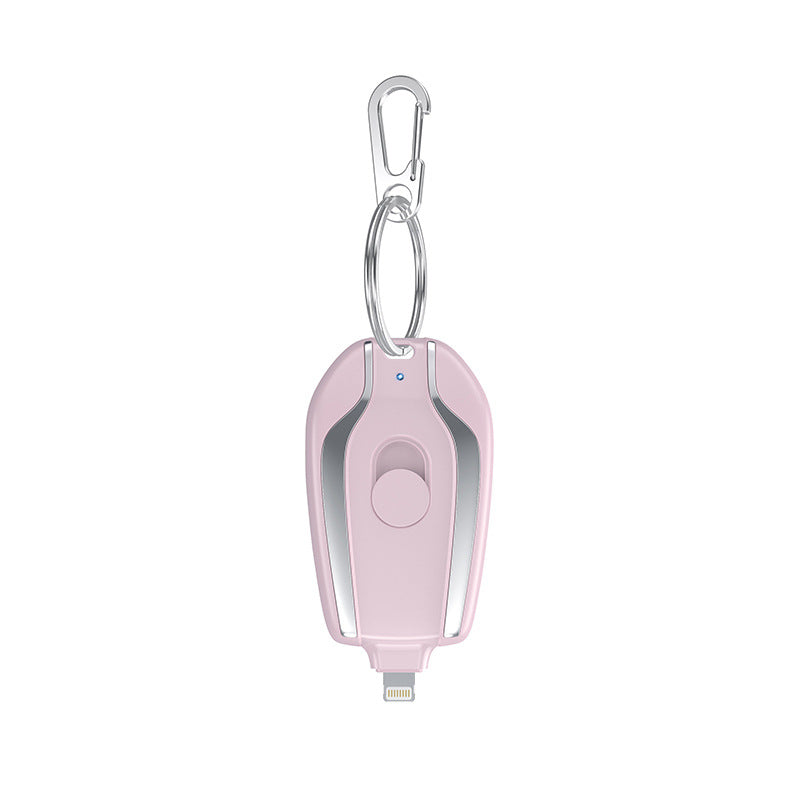 Keychain Phone Charger 1500mAh Portable Emergency Power