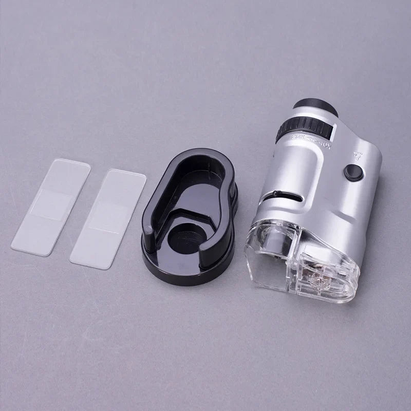 Handheld Microscope 20X-40X with LED Light for Students