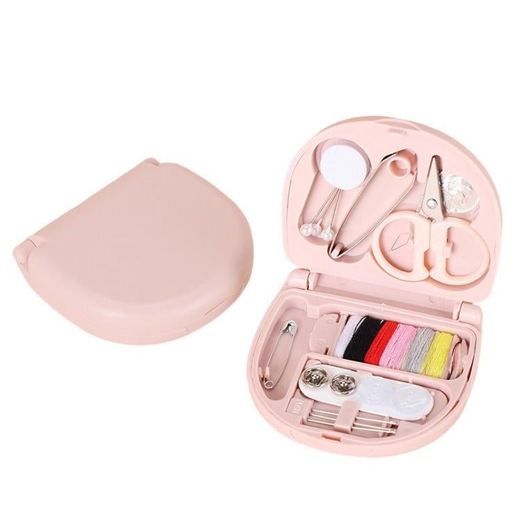 Mini Sewing Kit with Scissors and Pins for Quick Fixes