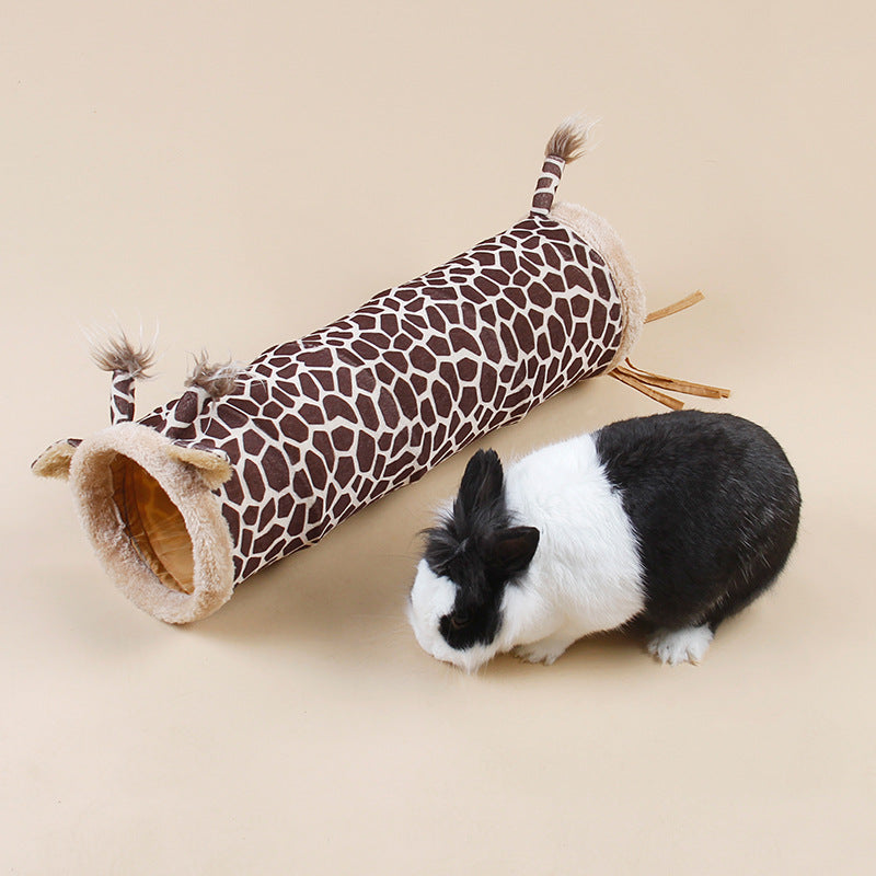 Small Pet Tunnel Toy for Cozy Play, Rest & Hiding